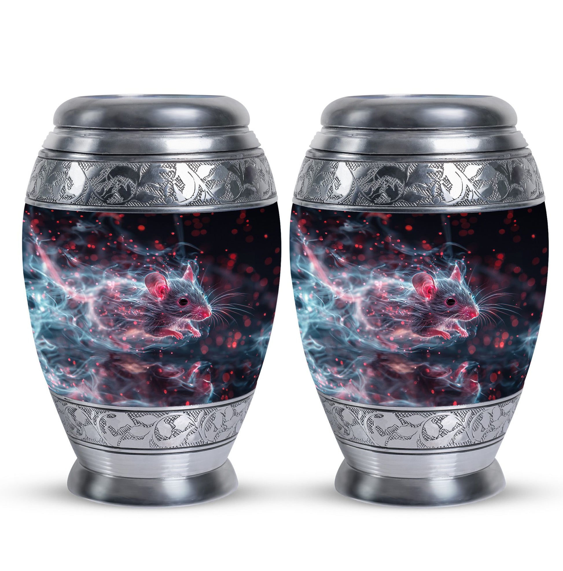 Mystical Nebula Mouse Urn - Mouse Urn Memorial For Men And Women