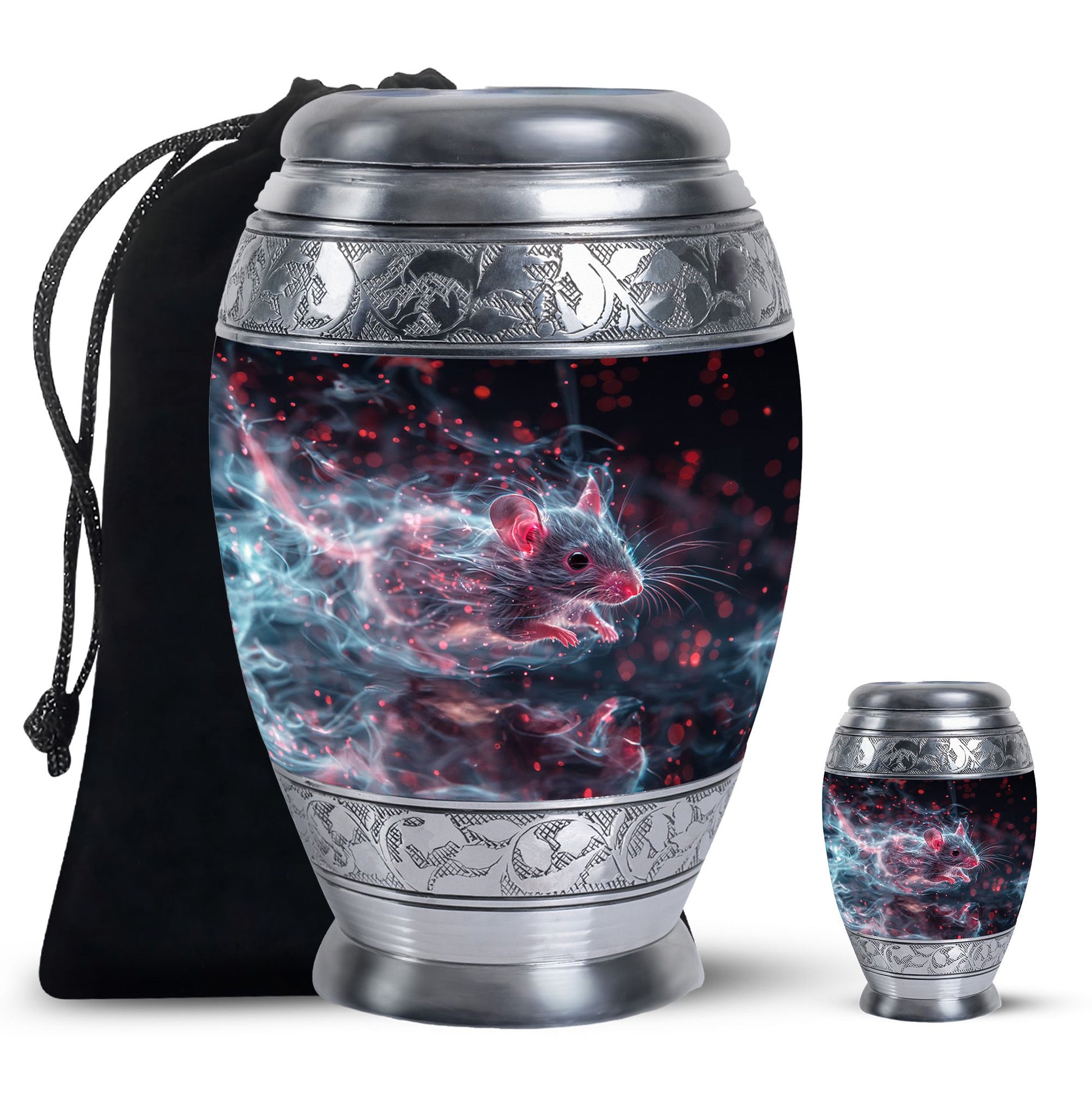 Mystical Nebula Mouse Urn - Mouse Urn Memorial For Men And Women