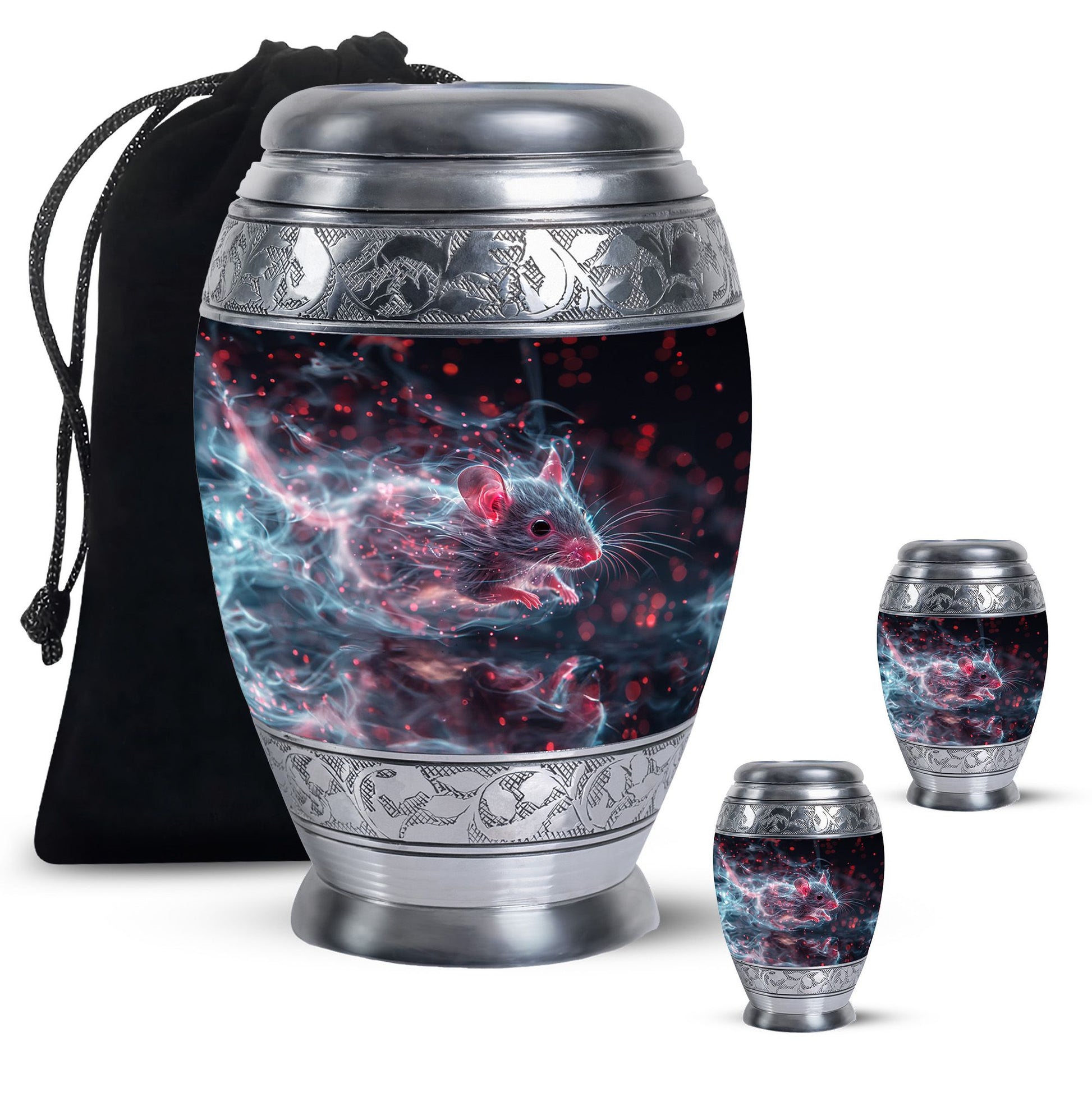 Mystical Nebula Mouse Urn - Mouse Urn Memorial For Men And Women