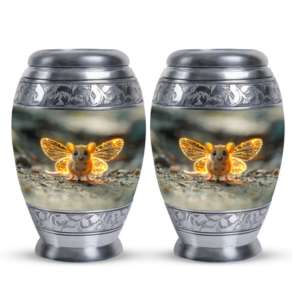Personalized Artistic Cremation Urn for Women - 10-inch, 200 cu in - Yatskia
