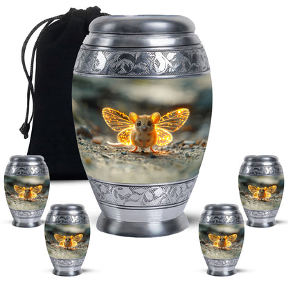 Personalized Artistic Cremation Urn for Women - 10-inch, 200 cu in - Yatskia