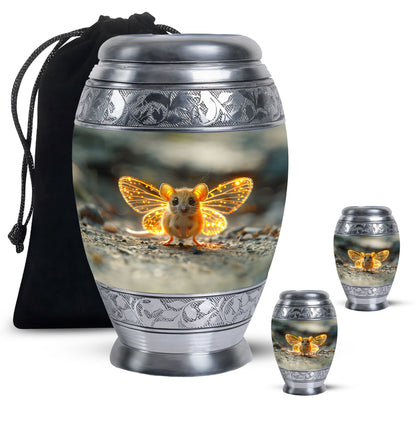 Personalized Artistic Cremation Urn for Women - 10-inch, 200 cu in - Yatskia