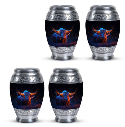 Personalized Artistic Cremation Urn for Human Ashes - 10-inch, 200 cu in - Yatskia