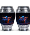 Ember Horns Yak Cremation Urn - Bull Memorial Ashes Large Urn