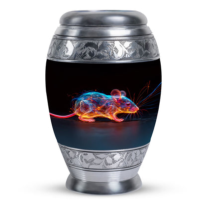 Personalized Mouse Cremation Urn for Human Ashes - 10-inch, 200 cu in - Yatskia