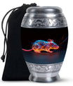 Cosmic Mouse Urn For Memorial - Rat Cremation Ashes Urn For Funeral