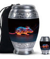 Cosmic Mouse Urn For Memorial - Rat Cremation Ashes Urn For Funeral