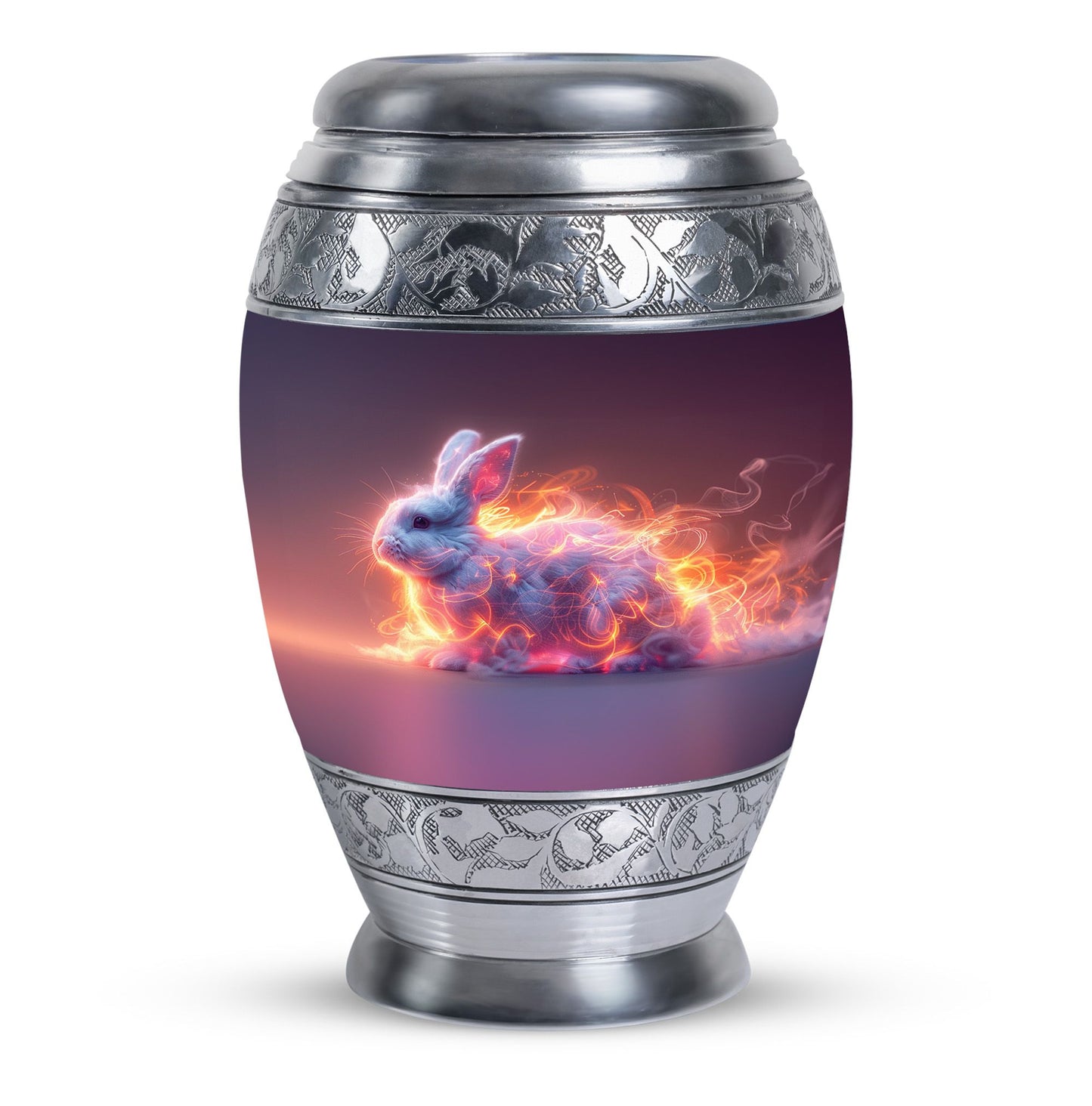 Personalized Rabbit Cremation Urn for Pet Ashes - 10-inch, 200 cu in - Yatskia