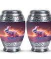 Fiery Bunny Rabbit Urn For Cremation - Fierce Bunny Urn For Ashes
