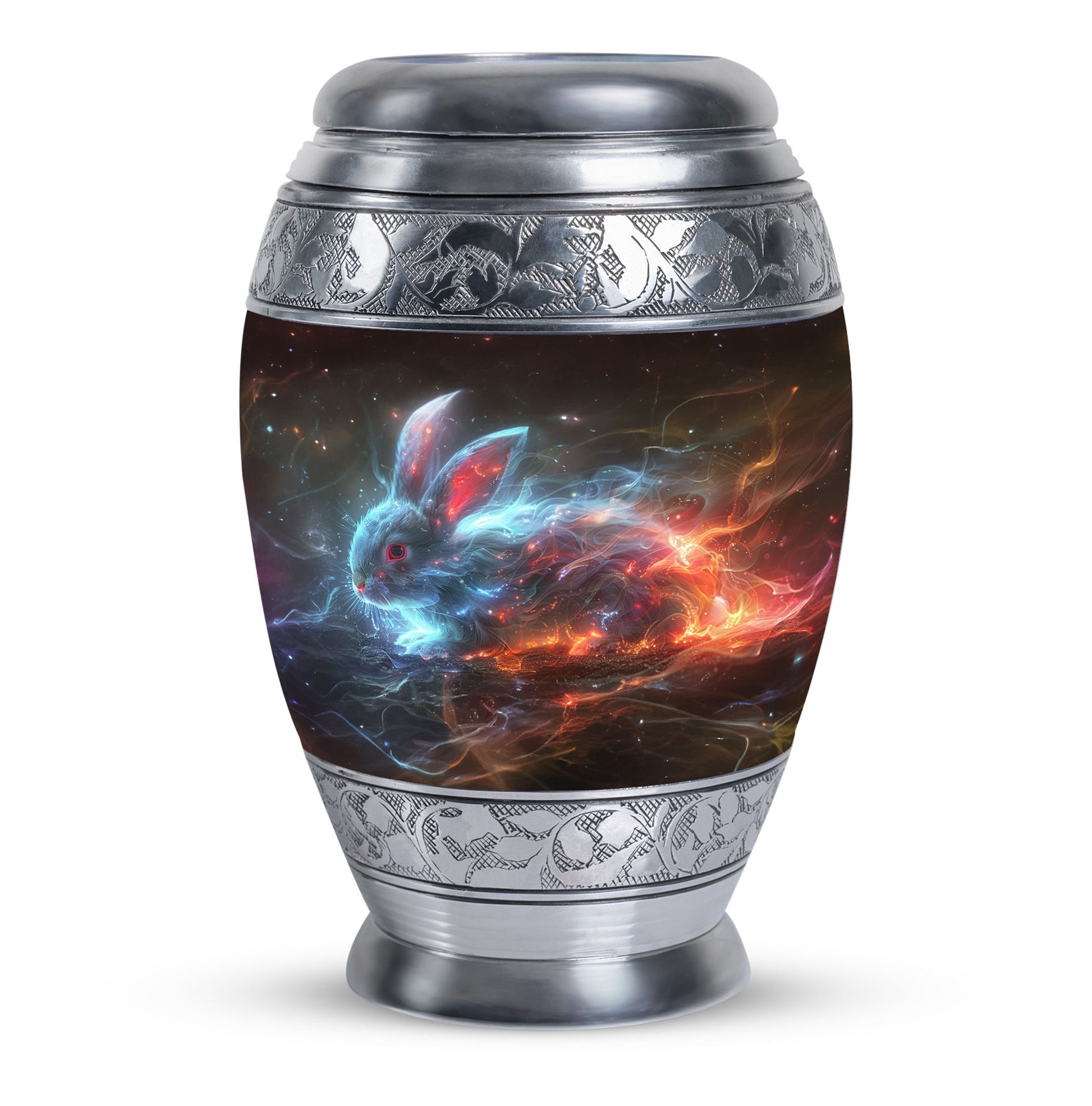 Nebula Blazing Rabbit Urn - Rabbit Cremation Urn For Men & Women