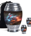 Nebula Blazing Rabbit Urn - Rabbit Cremation Urn For Men & Women