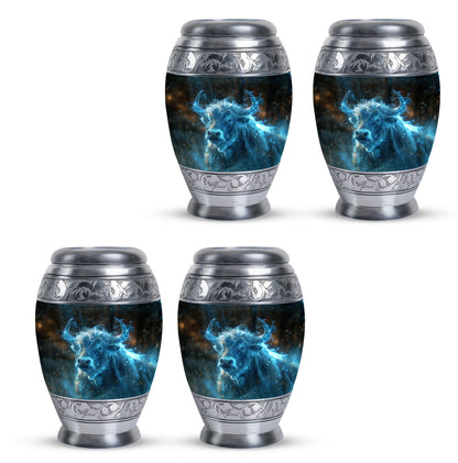 Personalized Galaxy Cremation Urn for Adult - 10-inch, 200 cu in - Yatskia