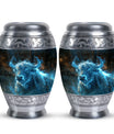 Cosmic Energy Bull Urn For Ashes - Bull Large Urn For Adult Human