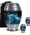 Cosmic Energy Bull Urn For Ashes - Bull Large Urn For Adult Human