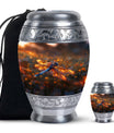 Fiery Dragonfly Urn - Dragonfly Ashes Memorial Urn For Male And Female