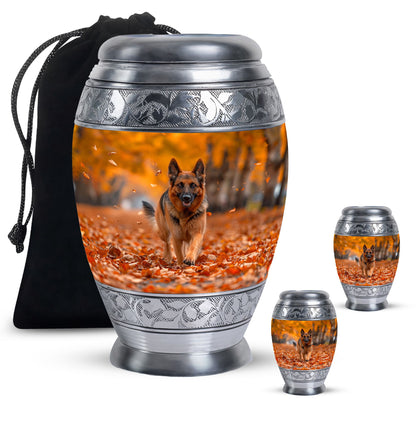 Personalized Dog Memorial Urn for Pet Ashes - Yatskia
