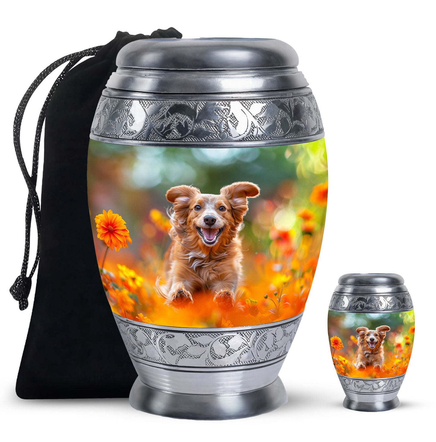 Personalized Dog Cremation Urn for Pet Ashes - Yatskia