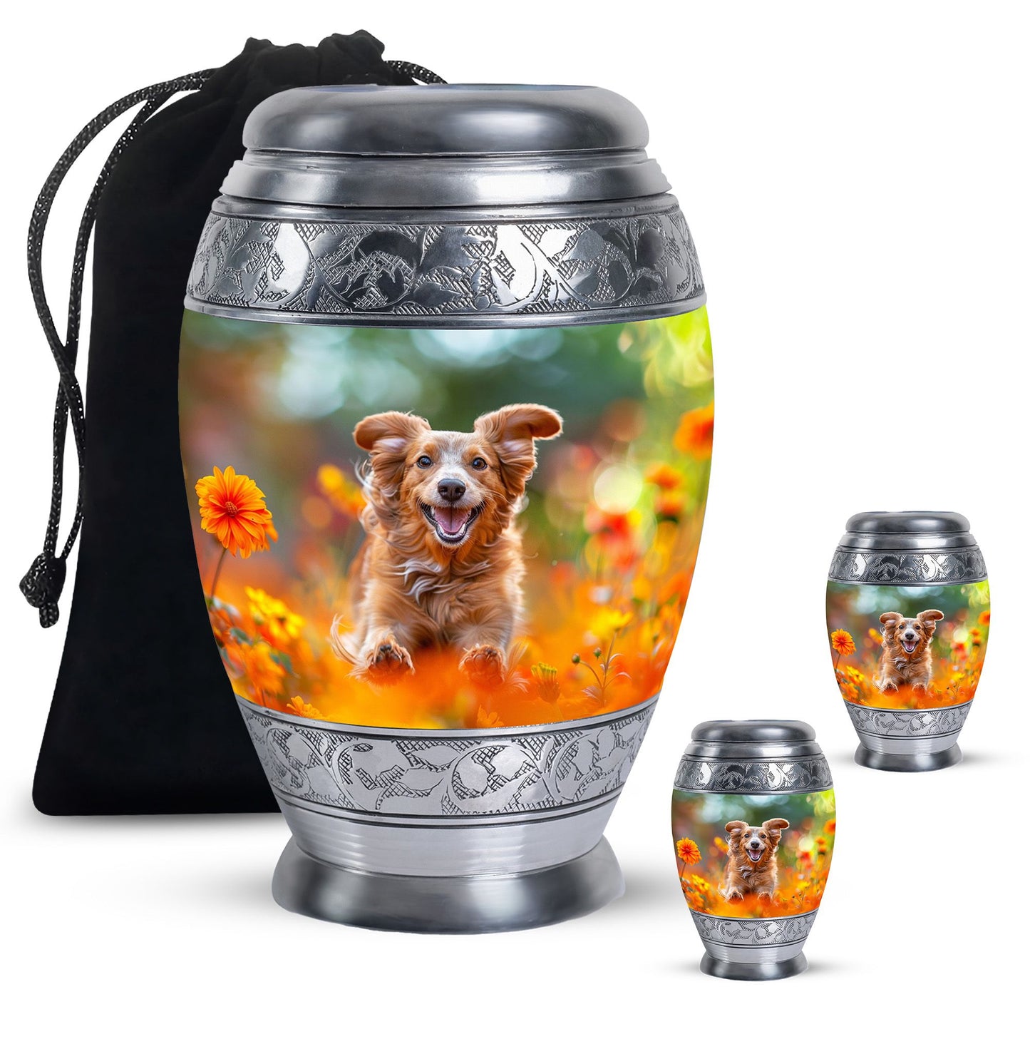 Personalized Dog Cremation Urn for Pet Ashes - Yatskia