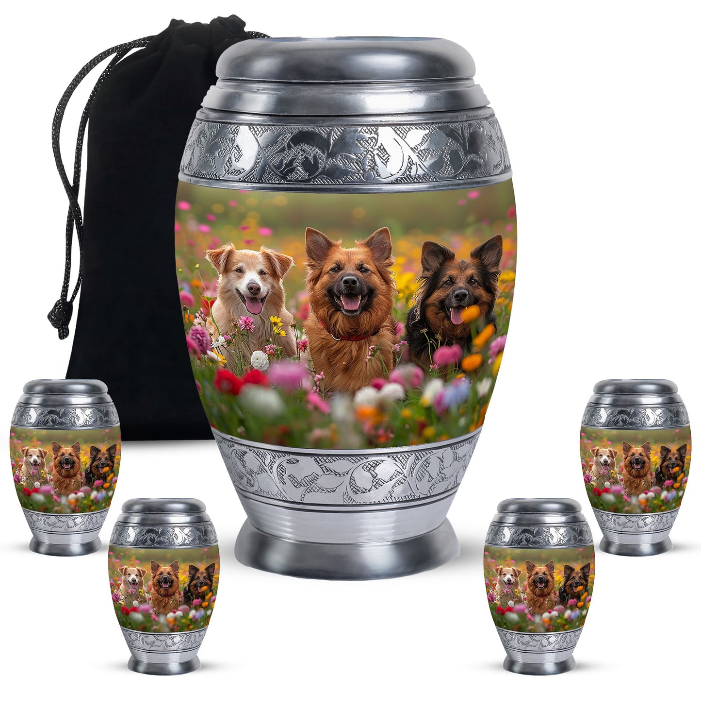 Personalized Dog Cremation Urn for Pet Ashes - Yatskia