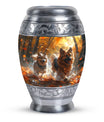 German Shepherd Memorial Urn For Dogs - Autumn Cremation Urn For Pet