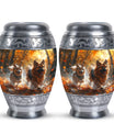 German Shepherd Memorial Urn For Dogs - Autumn Cremation Urn For Pet