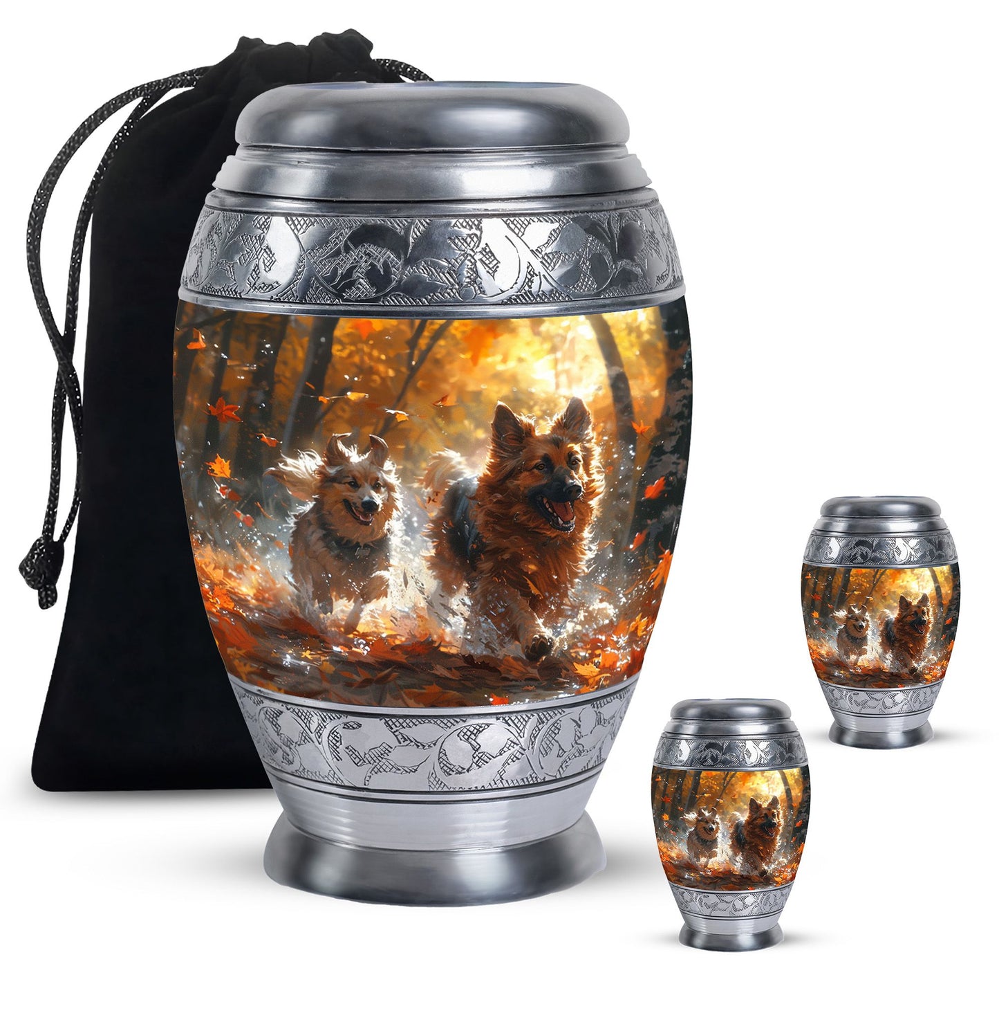 Personalized Dog Cremation Urn for Pet Ashes - Yatskia