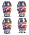 Sunset Dolphin Memorial Urn For Women - Large Urns For Adult Human Ashes