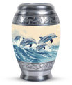 Dolphin Urn For Men & Women - Dolphin Funeral Ashes Urn