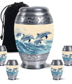 Dolphin Urn For Men & Women - Dolphin Funeral Ashes Urn
