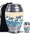 Dolphin Urn For Men & Women - Dolphin Funeral Ashes Urn