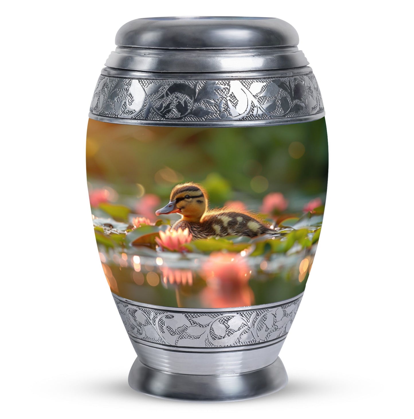 Personalized Bird Cremation Urn for Human Ashes - 10-inch, 200 cu in - Yatskia