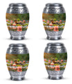 Duck Urn For Ashes Adult Men - Floral Cremation Ashes Urn
