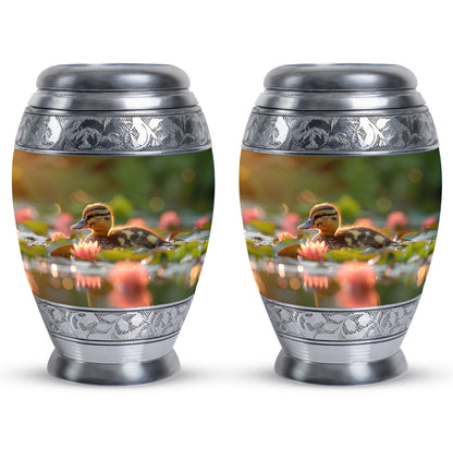 Personalized Bird Cremation Urn for Human Ashes - 10-inch, 200 cu in - Yatskia