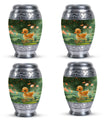 Animated Duckling's Urn For Adults - Duck Funeral Cremation Urn For Ashes