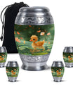 Animated Duckling's Urn For Adults - Duck Funeral Cremation Urn For Ashes