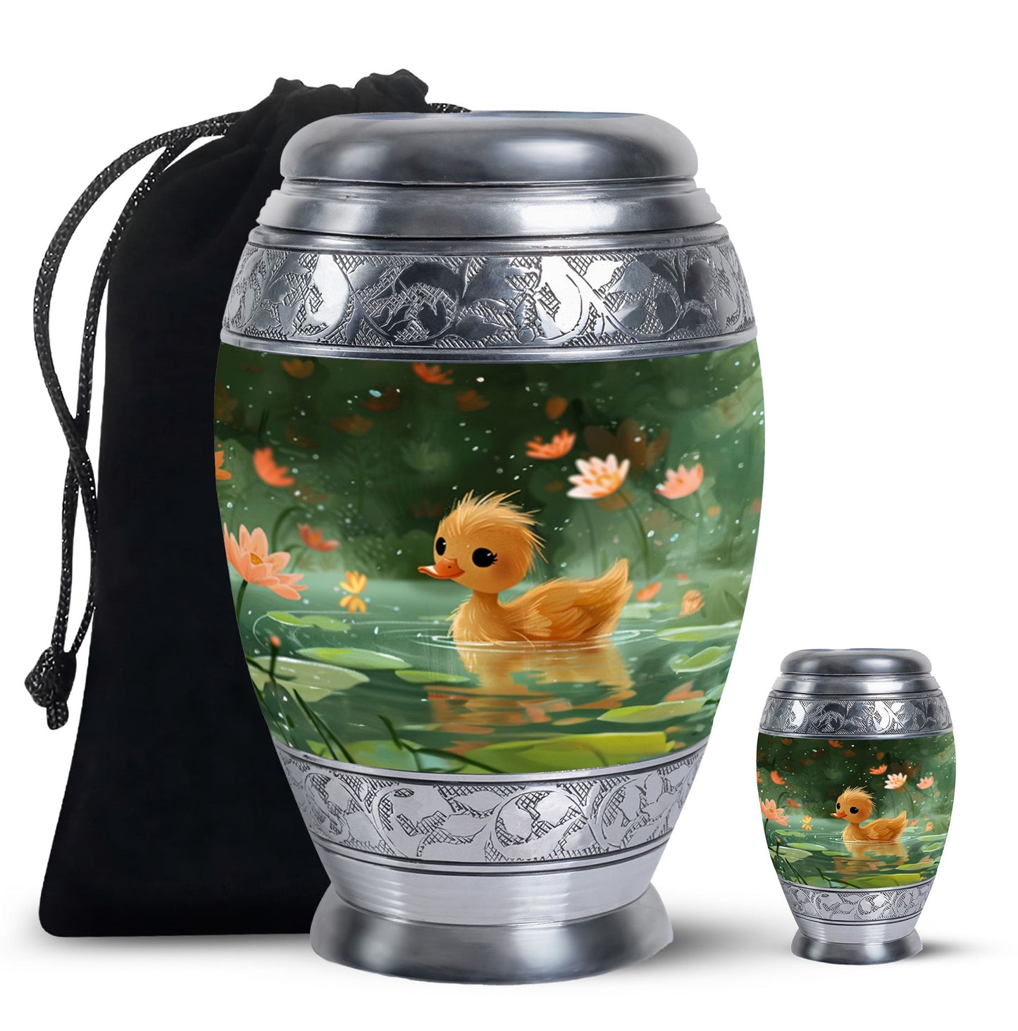 Personalized Bird Cremation Urn for Adults - 10-inch, 200 cu in - Yatskia