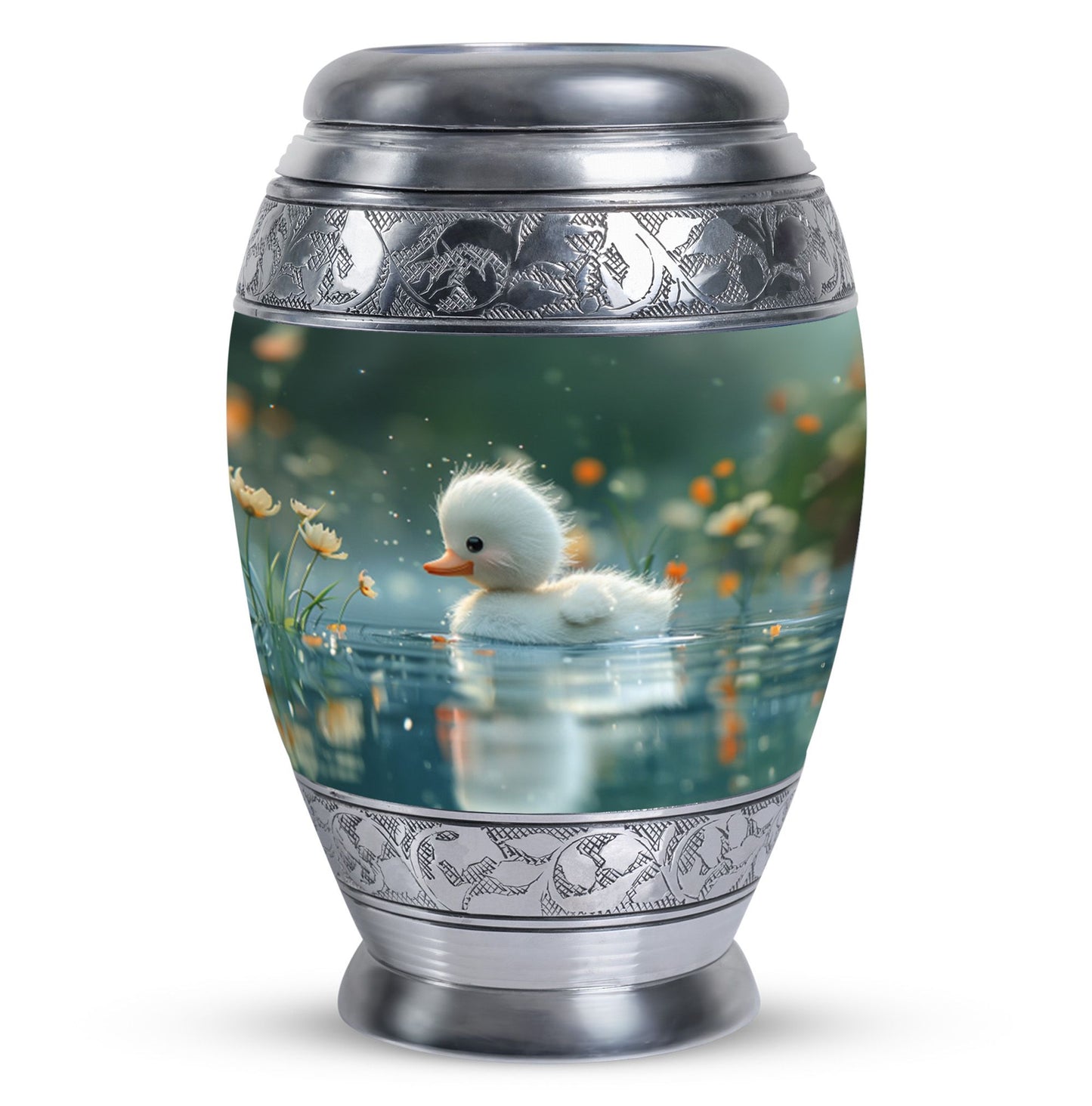 Personalized Bird Memorial Urn for Women - 10-inch, 200 cu in - Yatskia