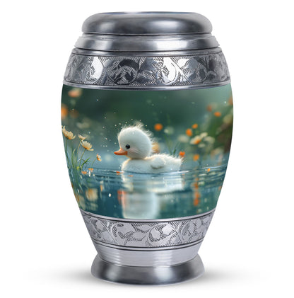 Personalized Bird Memorial Urn for Women - 10-inch, 200 cu in - Yatskia
