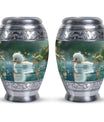 Cute Duckling Funeral Urn - Duck Memorial Urn For Women