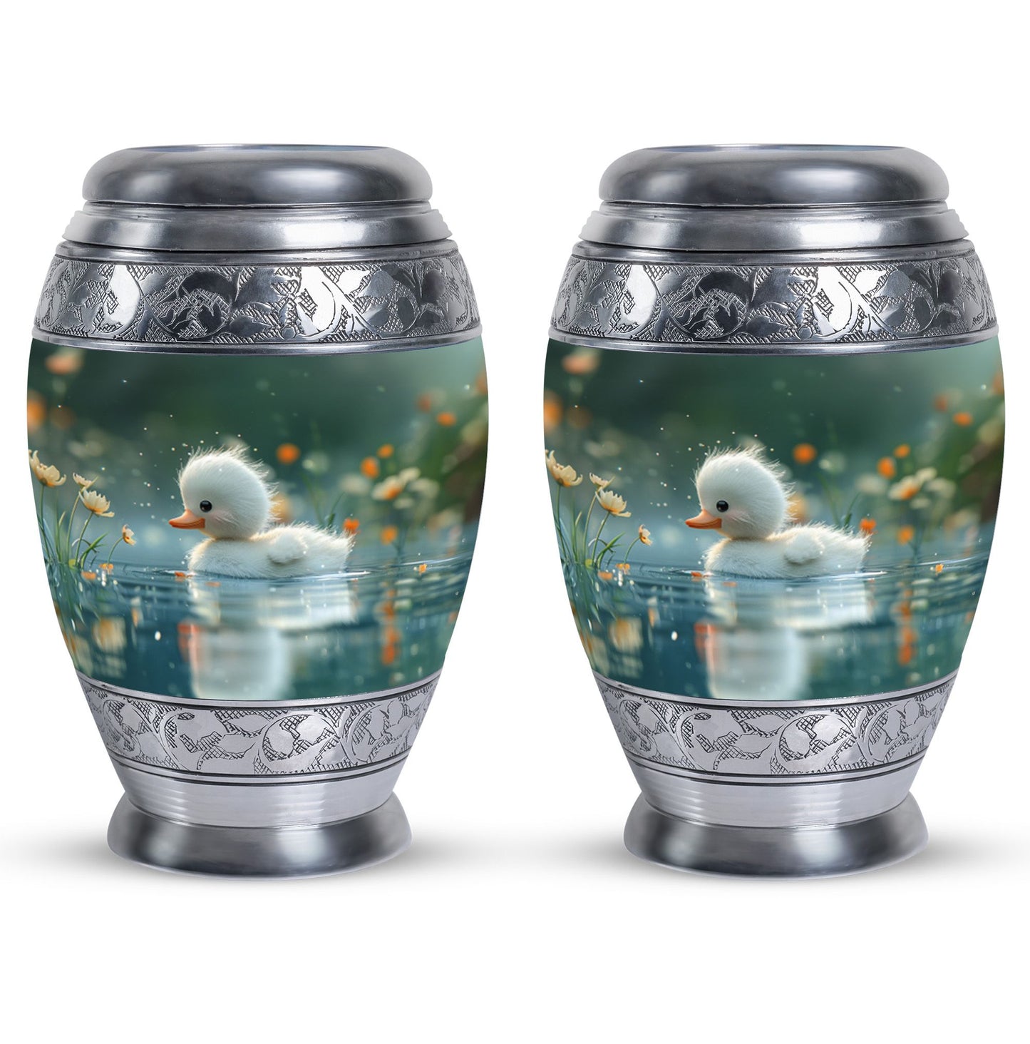 Personalized Bird Memorial Urn for Women - 10-inch, 200 cu in - Yatskia