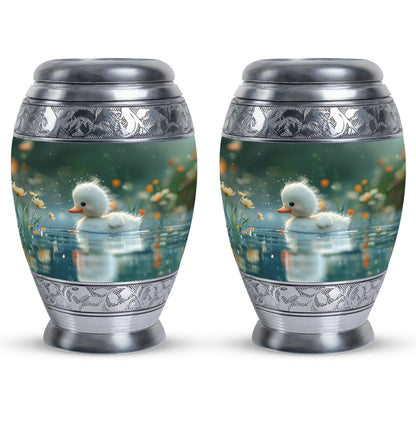 Personalized Bird Memorial Urn for Women - 10-inch, 200 cu in - Yatskia