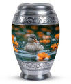 Duck Urn Memorial For Women - Funeral Cremation Urn For Ashes