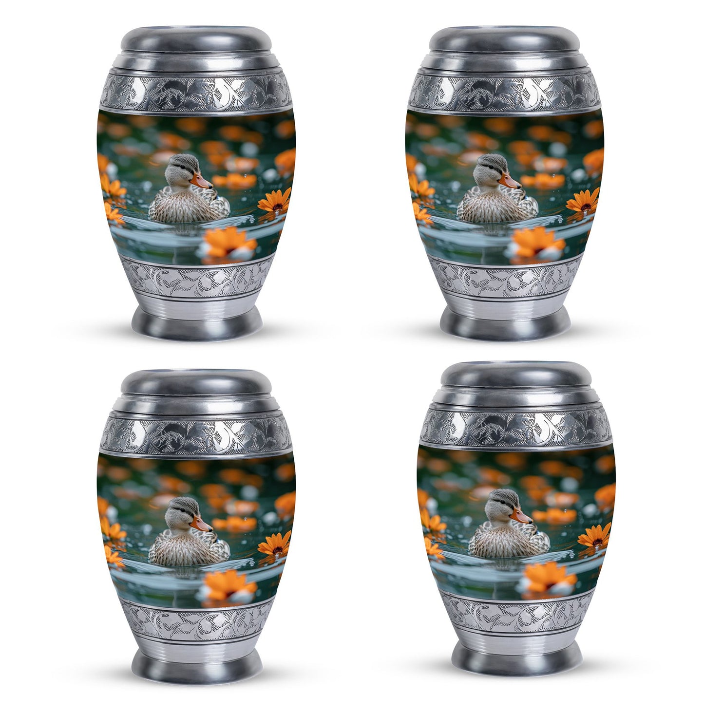 Personalized Bird Cremation Urn for Women - 10-inch, 200 cu in - Yatskia