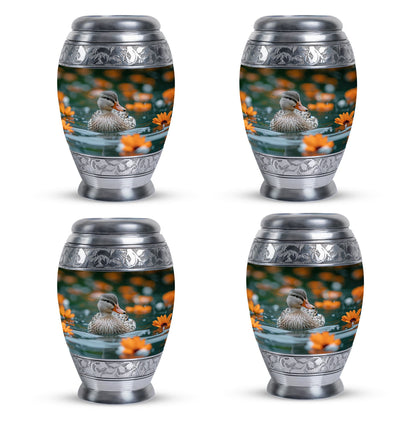 Personalized Bird Cremation Urn for Women - 10-inch, 200 cu in - Yatskia