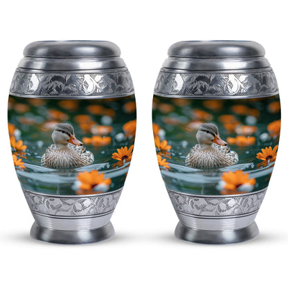 Personalized Bird Cremation Urn for Women - 10-inch, 200 cu in - Yatskia