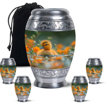 Personalized Bird Cremation Urn for Human Ashes - 10-inch, 200 cu in - Yatskia