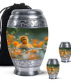Golden Duckling Memorial Urn Set - Duck Cremation Urn For Ashes