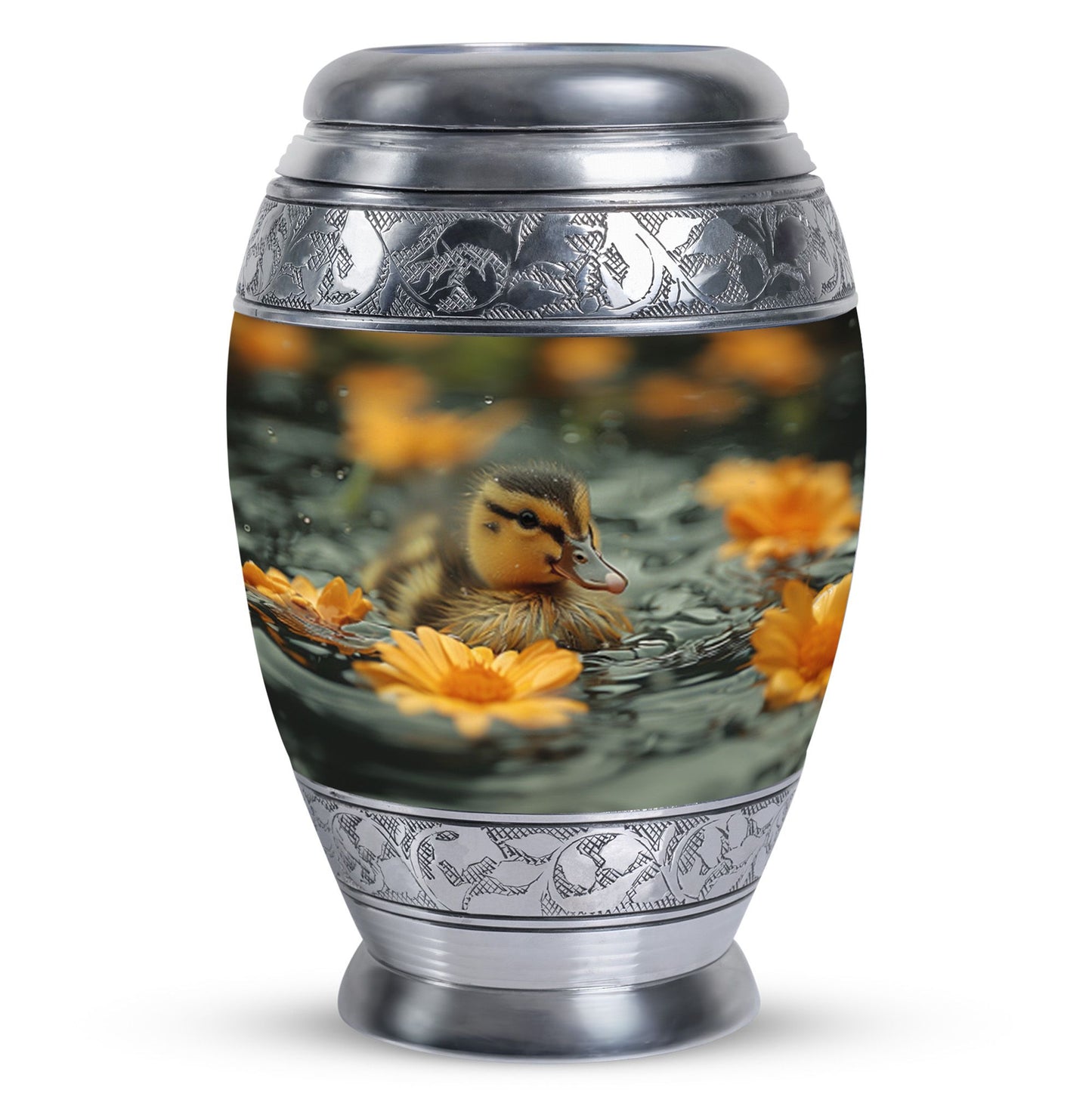 Personalized Bird Memorial Urn for Human Ashes - 10-inch, 200 cu in - Yatskia