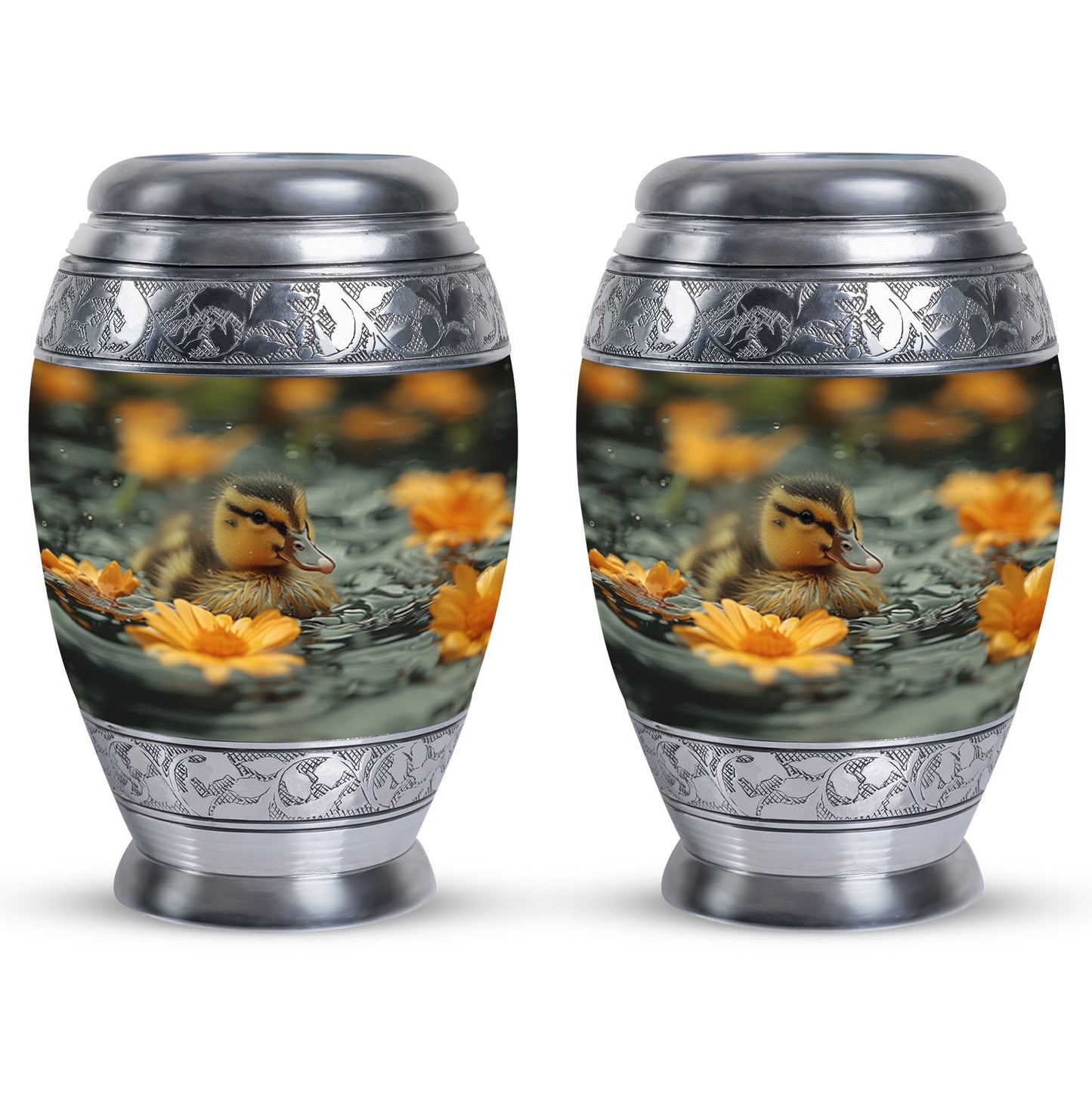 Personalized Bird Memorial Urn for Human Ashes - 10-inch, 200 cu in - Yatskia