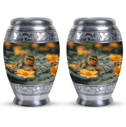 Personalized Bird Memorial Urn for Human Ashes - 10-inch, 200 cu in - Yatskia